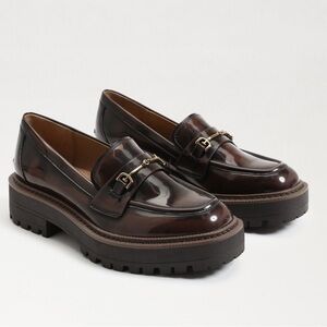 Laurs Lug Sole Loafer chestnut